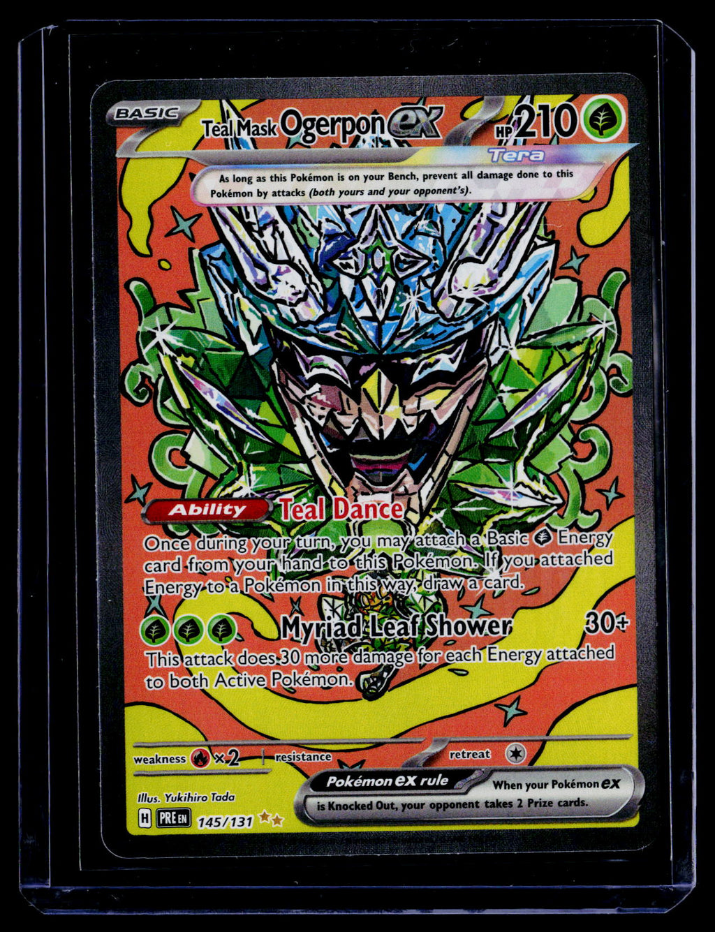 SV: Prismatic Evolutions #145/131 Teal Mask Ogerpon ex