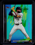 2026 Finest #66 Jackson Chourio Aqua Refractors #/199