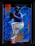 2026 Finest #185 Freddy Peralta Blue Mini-Diamond Refractors #/150