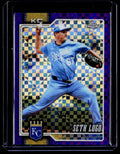2026 Topps Chrome #231 Seth Lugo Purple Geometric Refractors #/75