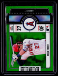 2026 Topps Chrome #BTP-1 Mike Trout Big Ticket Players Green Refractors #/99