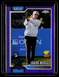2026 Topps Chrome #261 Jakob Marsee Image Variation Purple /75