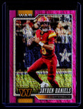 2026 Topps Flagship #196 Jayden Daniels Pink Holo Foil
