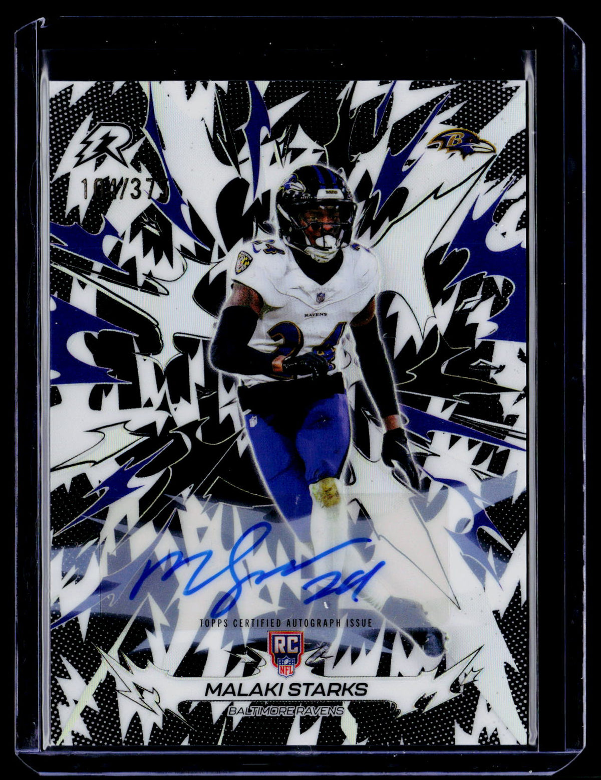 2025 Topps Resurgence #107 Malaki Starks Signatures