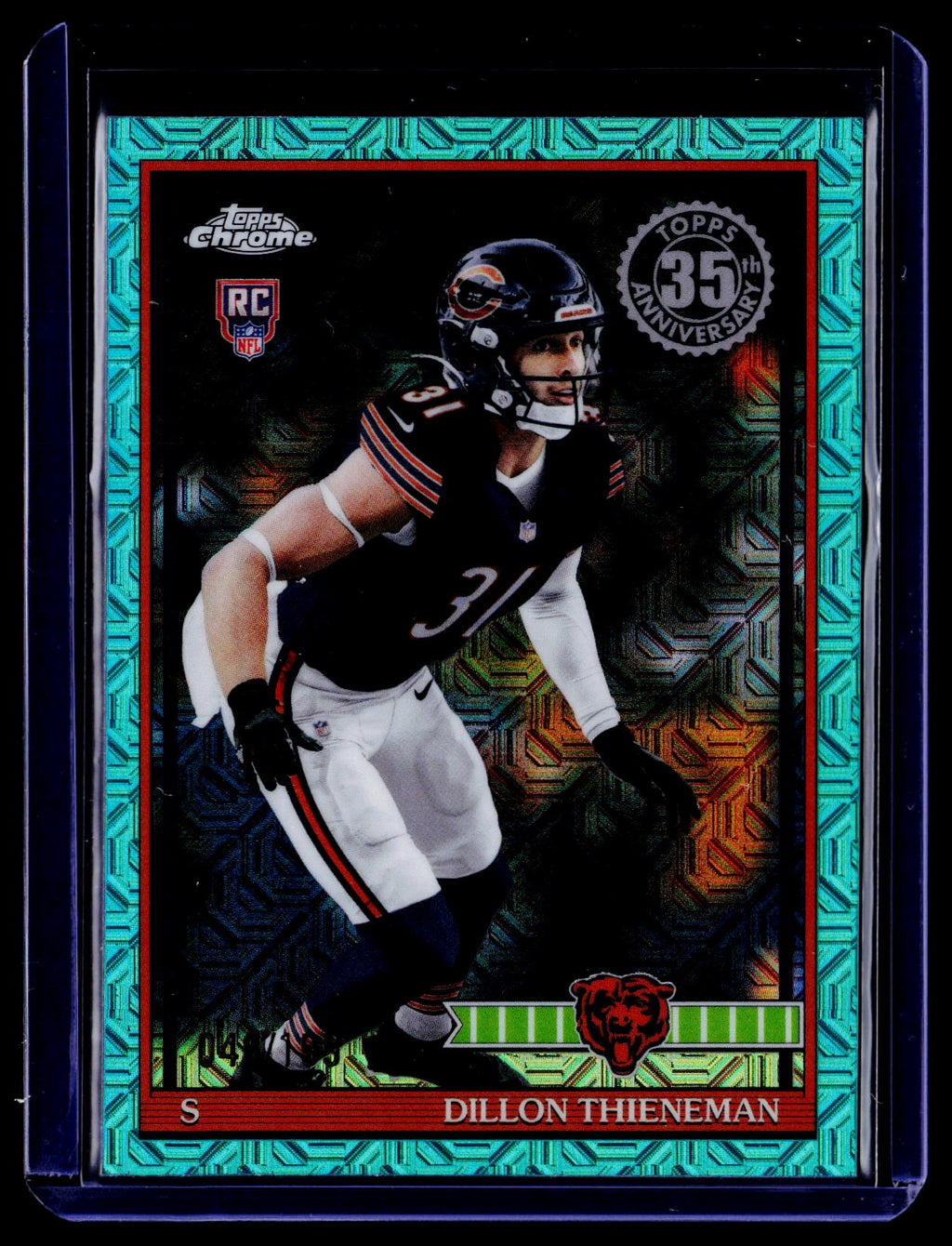 2026 Topps Flagship Dillon Thieneman 1991 Topps Football Rookies Chrome /199