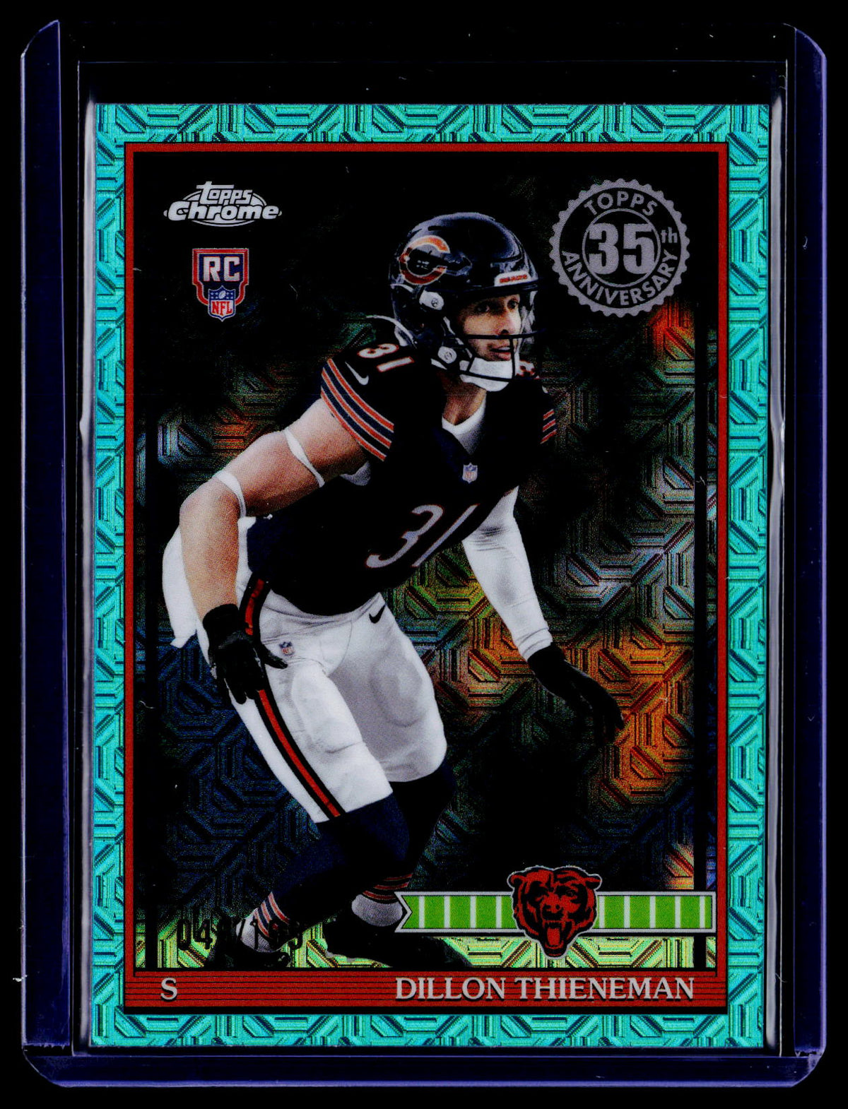 2026 Topps Flagship Dillon Thieneman 1991 Topps Football Rookies Chrome /199