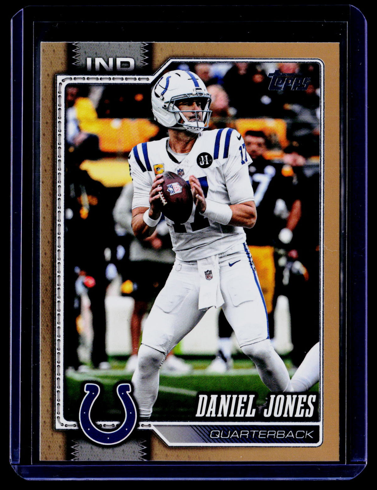 2026 Topps Flagship #89 Daniel Jones Gold #/2026