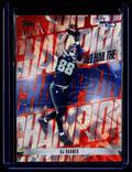 2026 Topps Flagship #AHC-20 AJ Barner All Hail the Champ Orange #/25