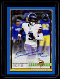 2026 Topps Flagship Jordan Addison 1991 Topps Football Autographs Blue #/150
