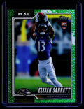 2026 Topps Flagship #329 Elijah Sarratt Green Football #/99