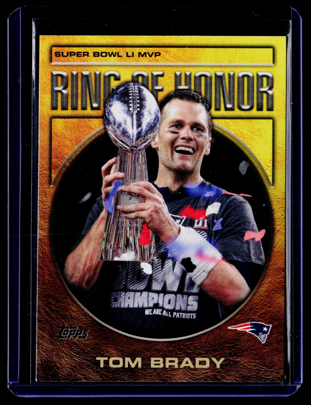 2026 Topps Flagship #ROH-1 Tom Brady Ring of Honor