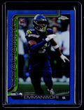 2025 Topps Chrome #348 Nick Emmanwori Blue Refractor #/150
