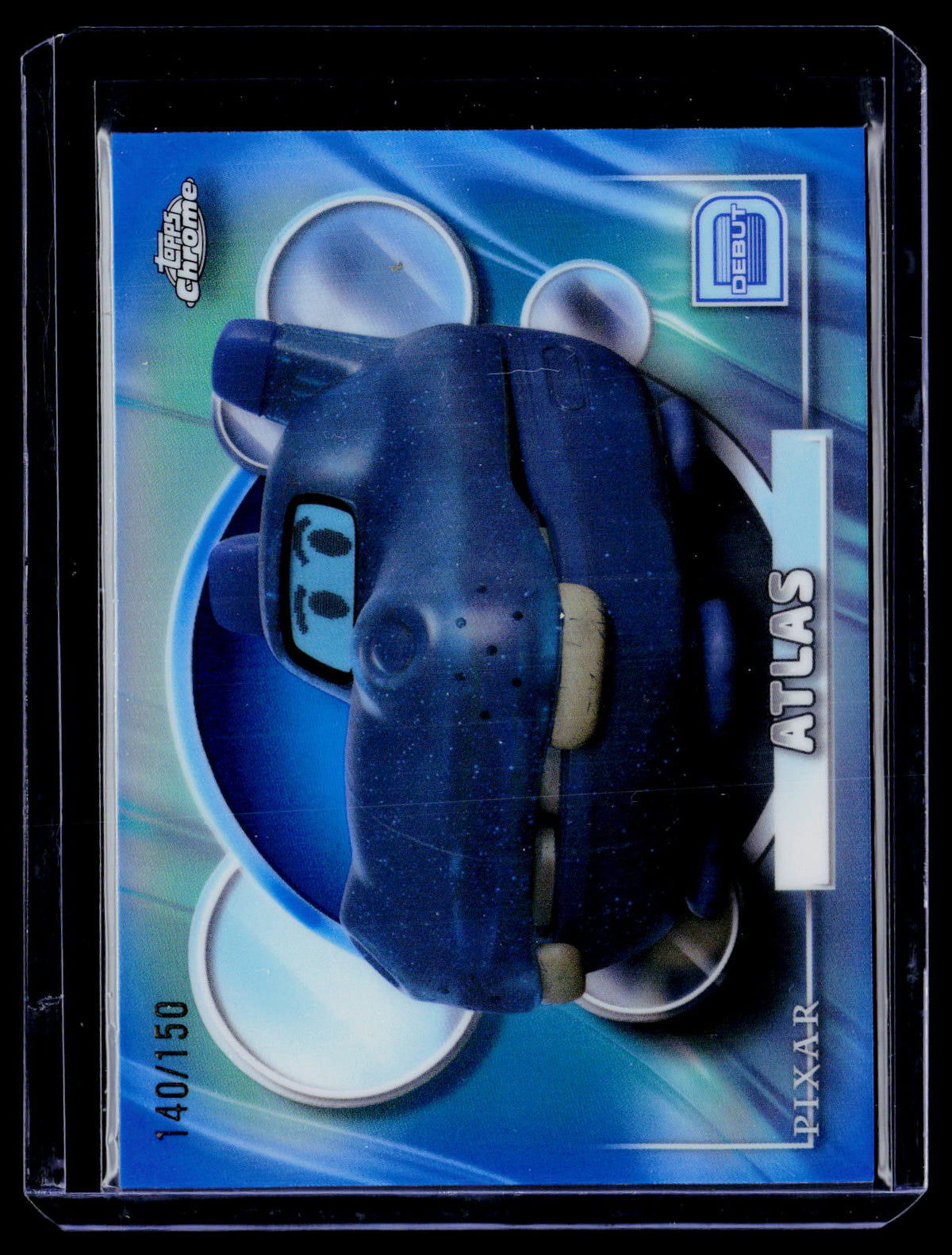 2026 Topps Chrome Disney #196 Atlas Blue Refractor /199