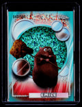 2026 Topps Chrome Disney #49 Emile Aqua Mini-Diamond Refractor