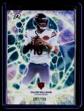 2025 Topps Resurgence #PT-19 Caleb Williams Protonyx Teal Surge Refractor #/149