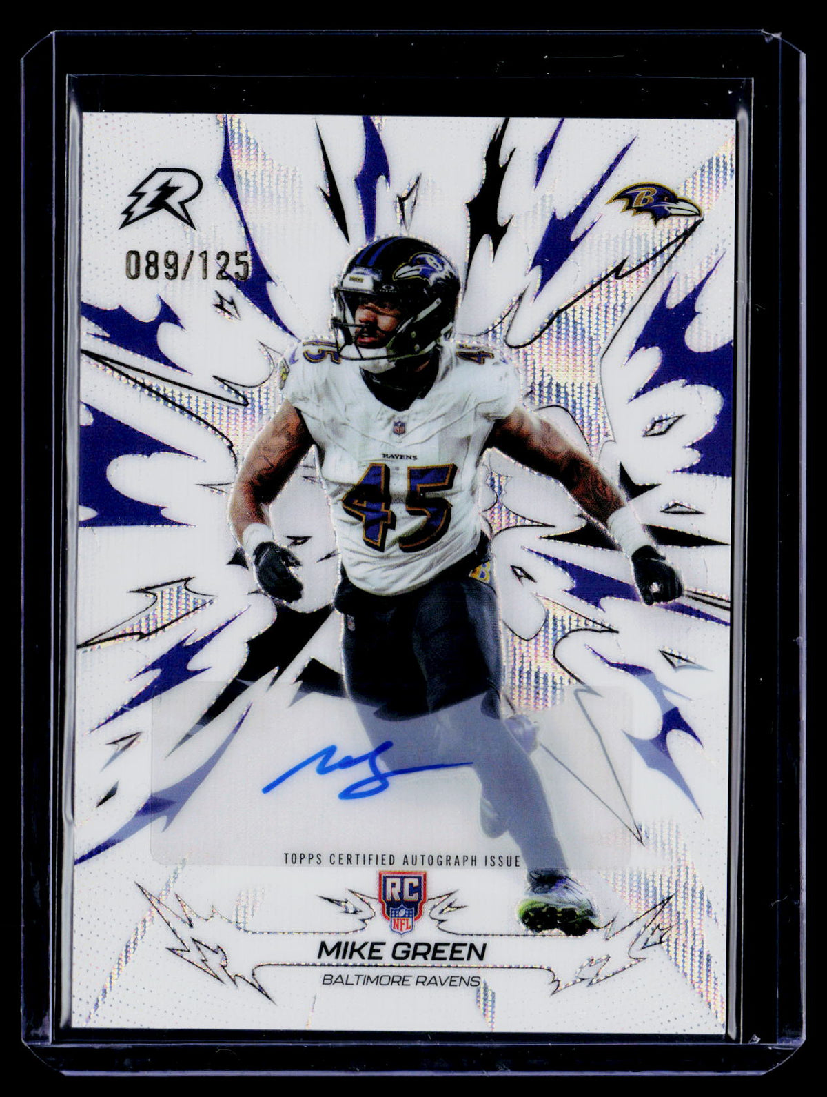 2025 Topps Resurgence #108 Mike Green Signatures White Surge Refractor #/125