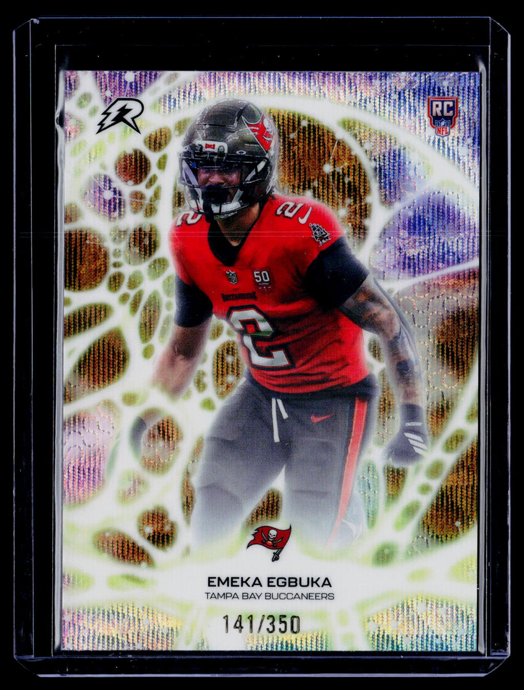 2025 Topps Resurgence #PT-11 Emeka Egbuka Protonyx Bronze Surge Refractor #/350