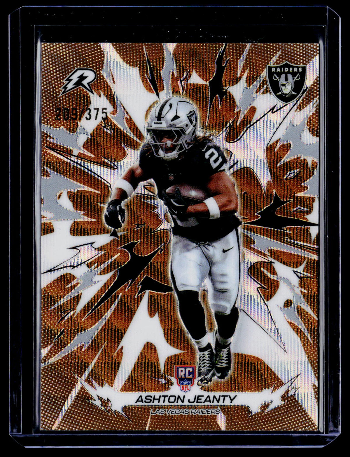 2025 Topps Resurgence #149 Ashton Jeanty Bronze Surge Refractor #/375