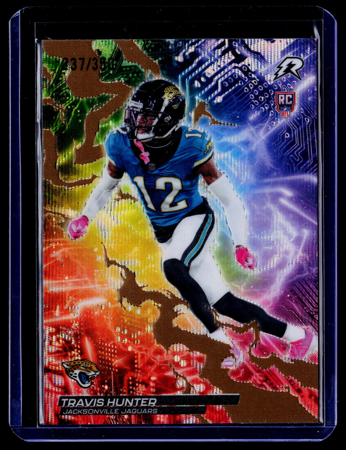 2025 Topps Resurgence Travis Hunter Circuit Breakers Bronze Surge Refractor /350