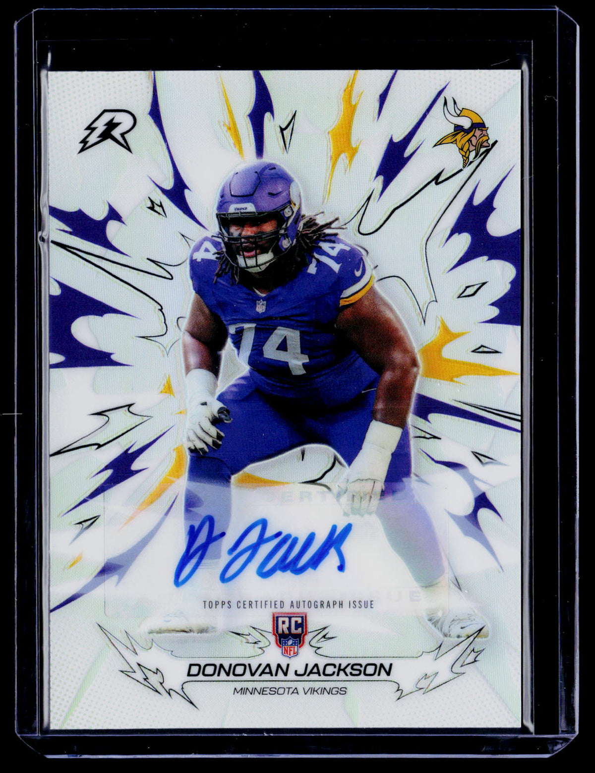 2025 Topps Resurgence #158 Donovan Jackson Signatures