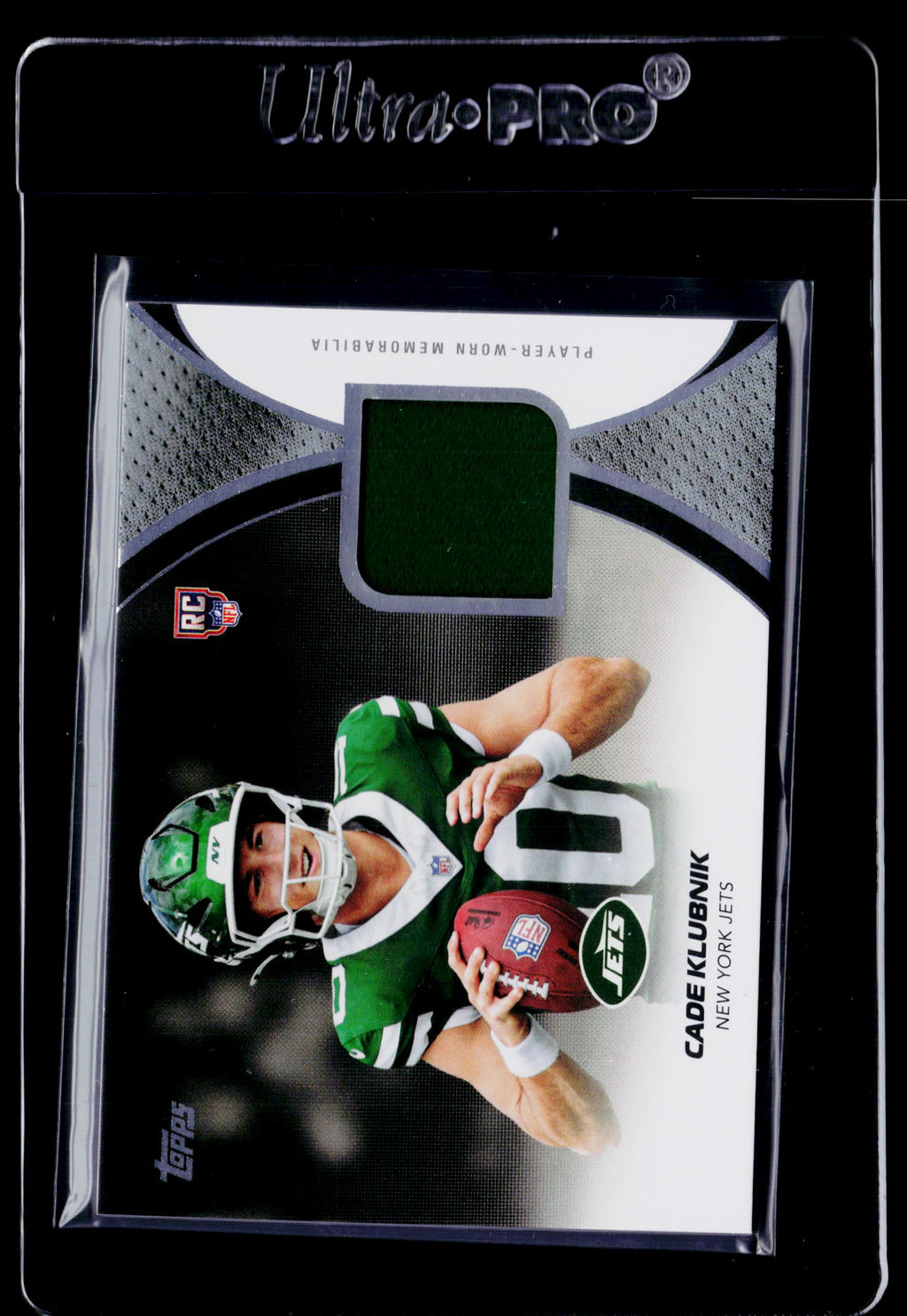 2026 Topps Flagship #RMC-CK Cade Klubnik NFL Rookie Materials