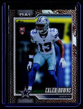 2026 Topps Flagship #363 Caleb Downs Football Leather Foil