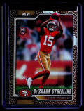 2026 Topps Flagship #336 De’Zhaun Stribling Football Leather Foil