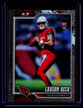 2026 Topps Flagship #305 Carson Beck Football Leather Foil