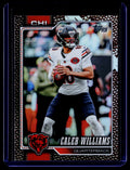2026 Topps Flagship #35 Caleb Williams Football Leather Foil