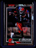 2026 Topps Flagship #323 KC Concepcion Football Leather Foil