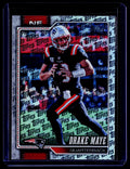2026 Topps Flagship #136 Drake Maye Topps Logo Foilboard