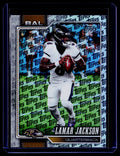 2026 Topps Flagship #13 Lamar Jackson Topps Logo Foilboard