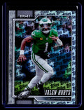 2026 Topps Flagship #167 Jalen Hurts Topps Logo Foilboard