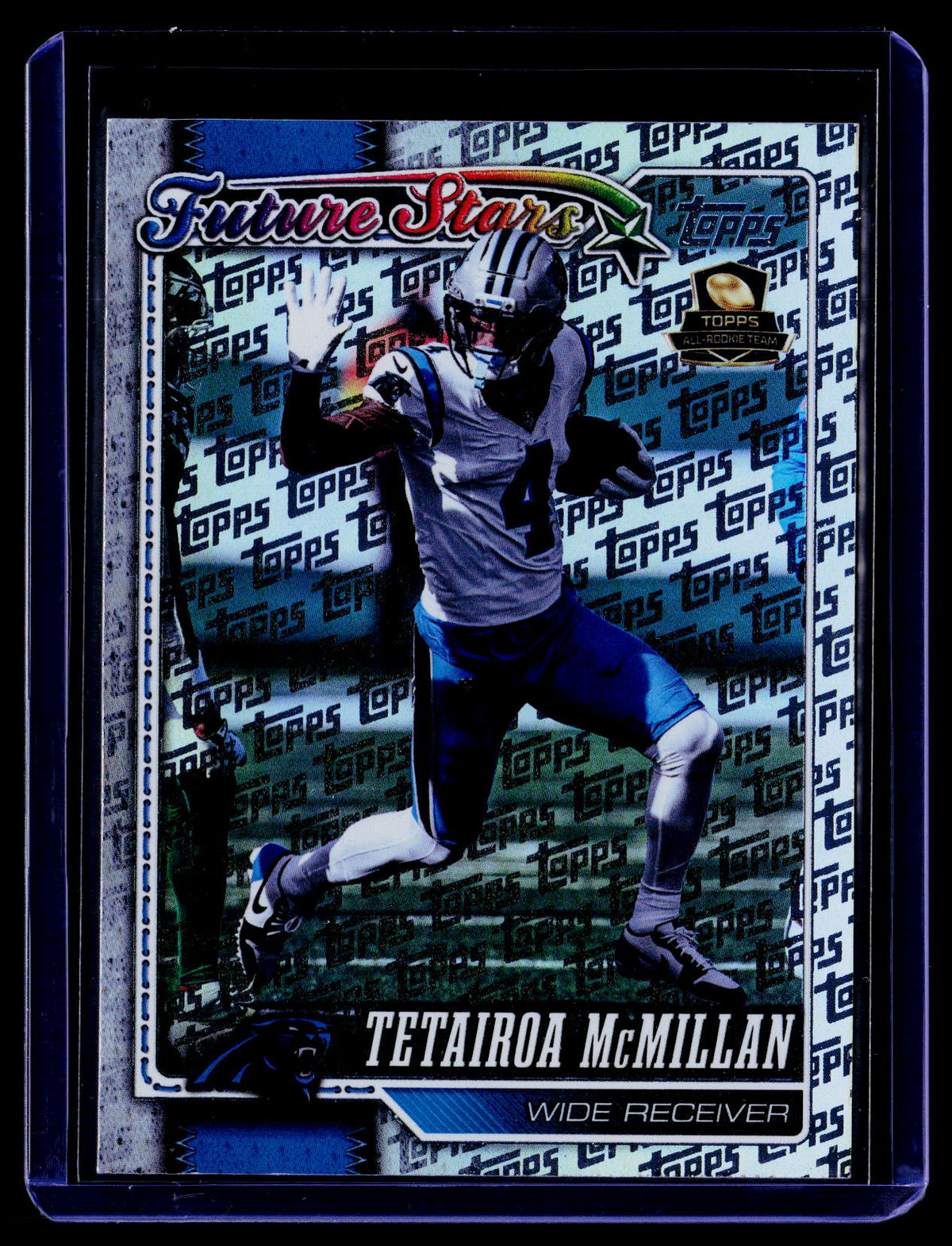 2026 Topps Flagship #269 Tetairoa McMillan Topps Logo Foilboard