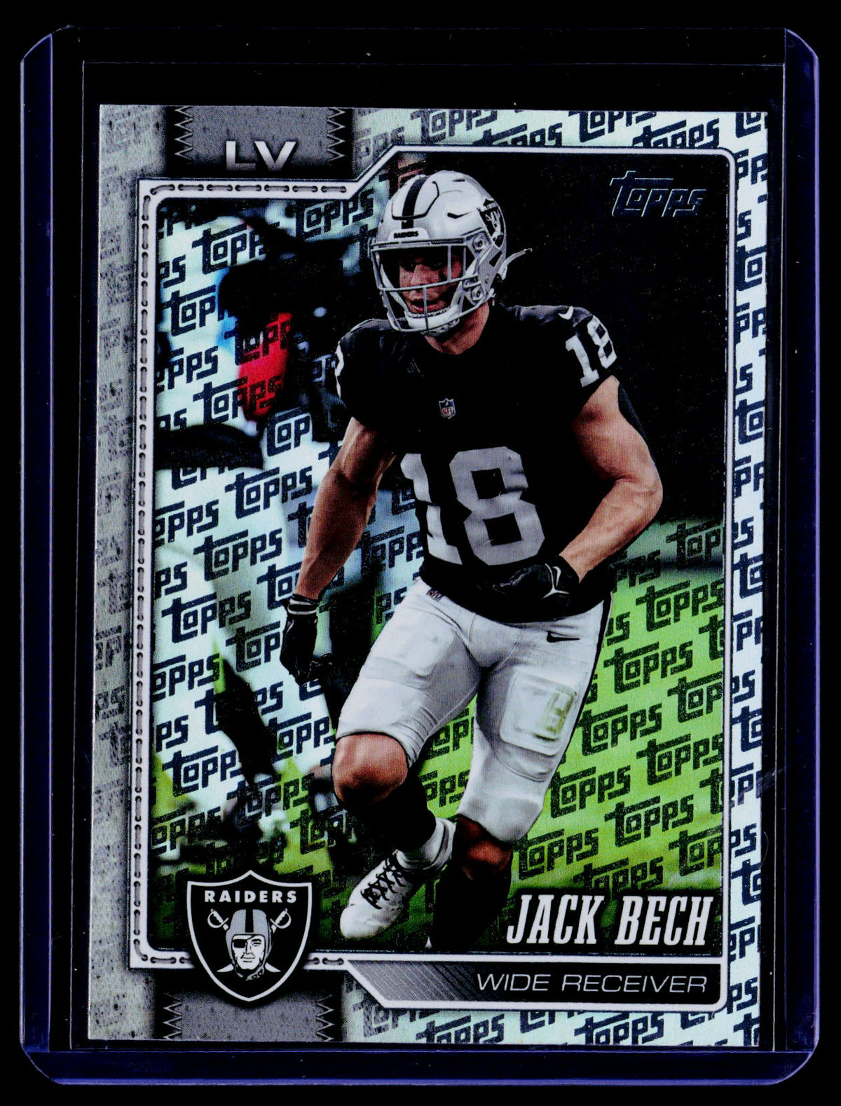 2026 Topps Flagship #120 Jack Bech Topps Logo Foilboard