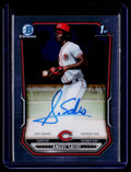 2026 Bowman Chrome Angel Salio 1st Bowman Auto - Reds - CPA-AS