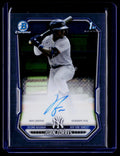 2026 Bowman Chrome Juan Torres 1st Auto Chrome Prospects Yankees #CPA-JT