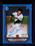 2026 Bowman Chrome 1st LUIS DE LA TORRE Auto #CPA-LD BLUE /150