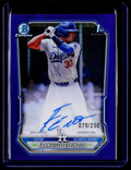 2026 Bowman Chrome Francisco Espinoza CPA-FE 1st Base Prospect Auto /250 Dodgers