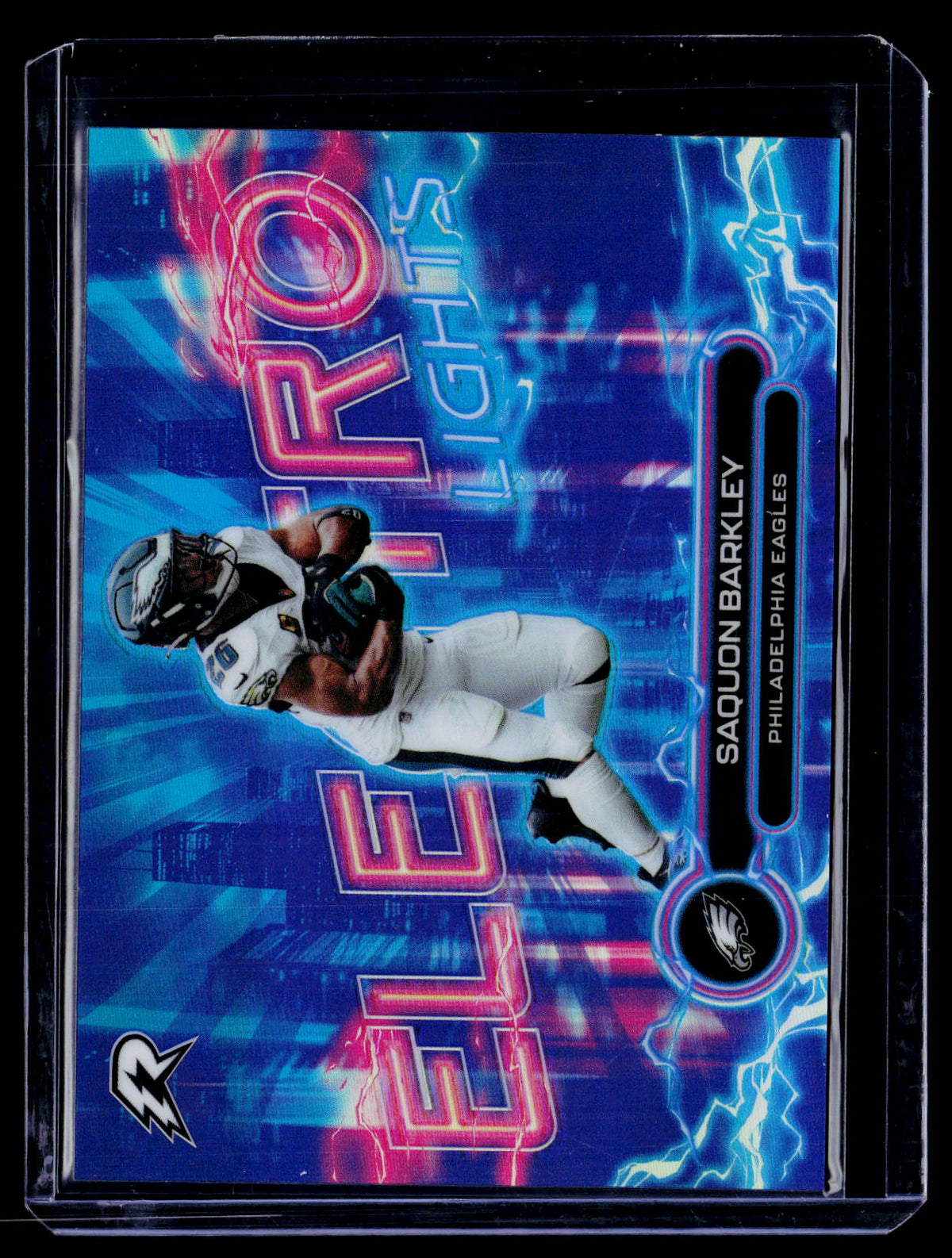 2025 Topps Resurgence #EL-20 Saquon Barkley Electro Lights