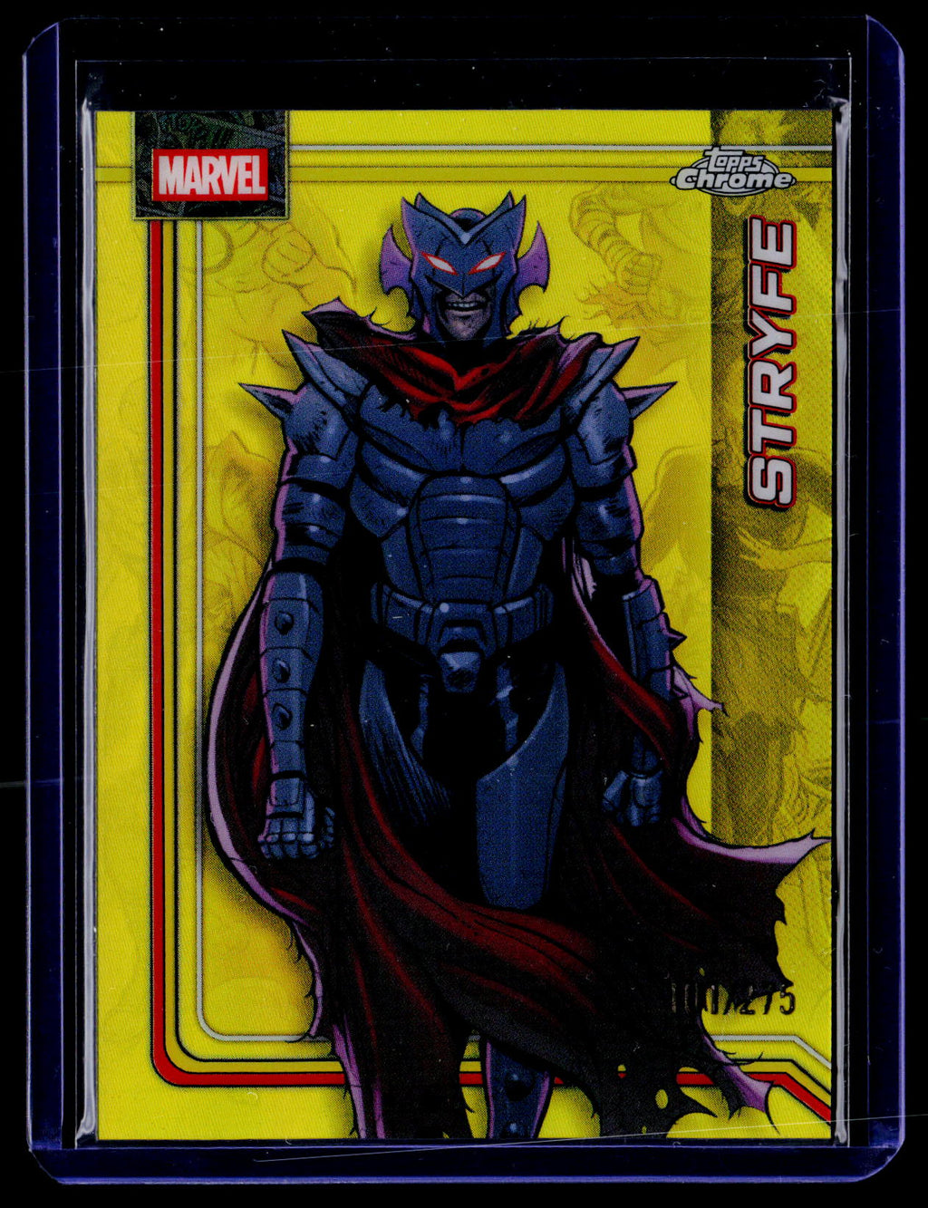 2026 Topps Chrome Marvel Comics #171 Stryfe Yellow Refractors /275