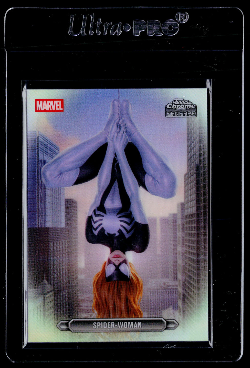 2026 Topps Chrome Marvel Comics #FF-42 Spider-Woman Fanfare