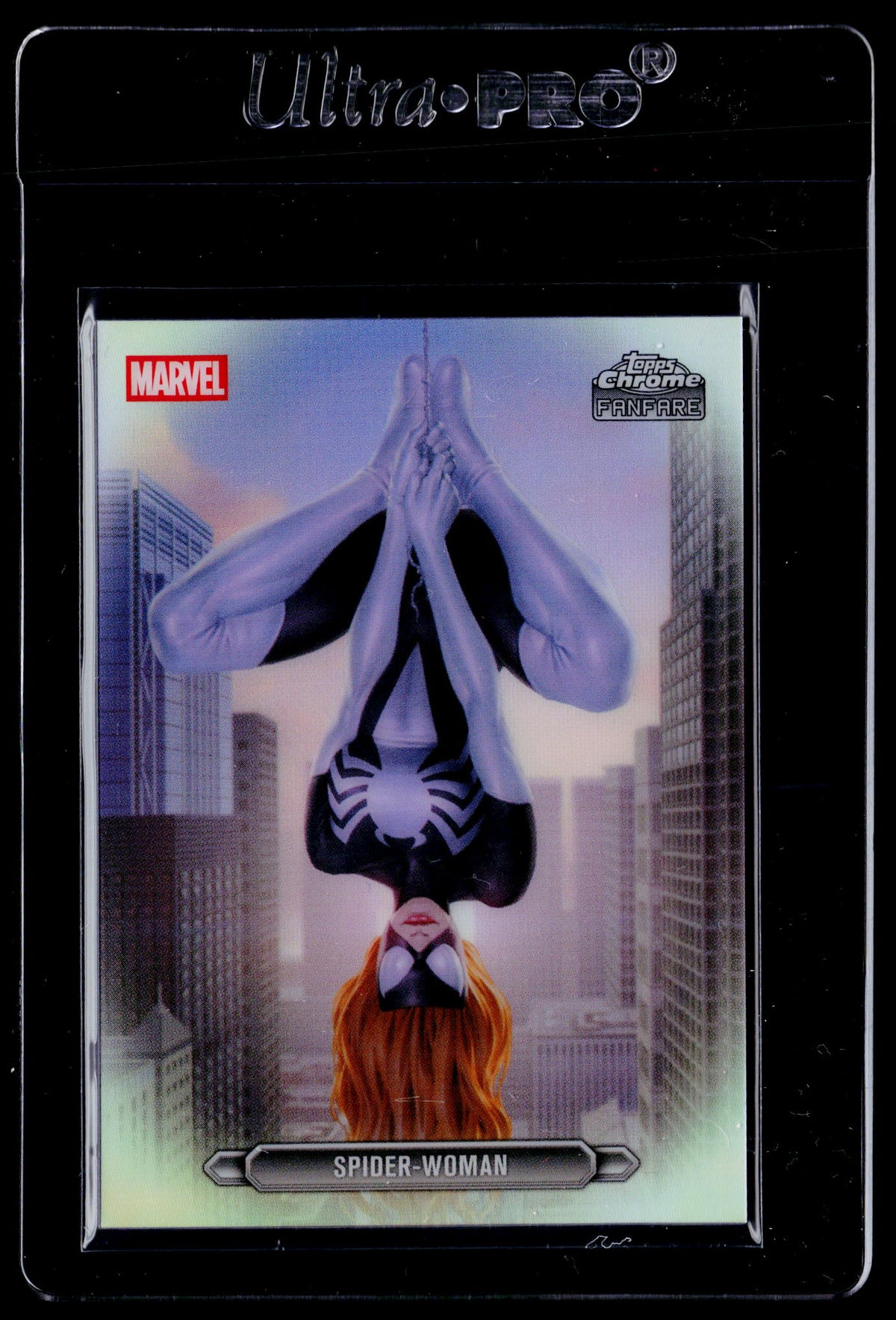 2026 Topps Chrome Marvel Comics #FF-42 Spider-Woman Fanfare