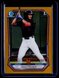 2026 Bowman Chrome #BCP-187 Wyatt Vincent Prospects Gold Refractor #/50