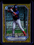 2026 Bowman Chrome #BCP-205 Eduardo Quintero Prospects Gold Shimmer Refractor/50