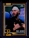 2026 Topps Chrome #150 Paul Skenes IMAGE VARIATION Pirates SP Gold /50