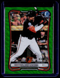 2026 Bowman Chrome #61 Samuel Basallo Green Wave Refractor #/99