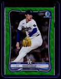 2026 Bowman Chrome #59 Roki Sasaki Green Wave Refractor #/99