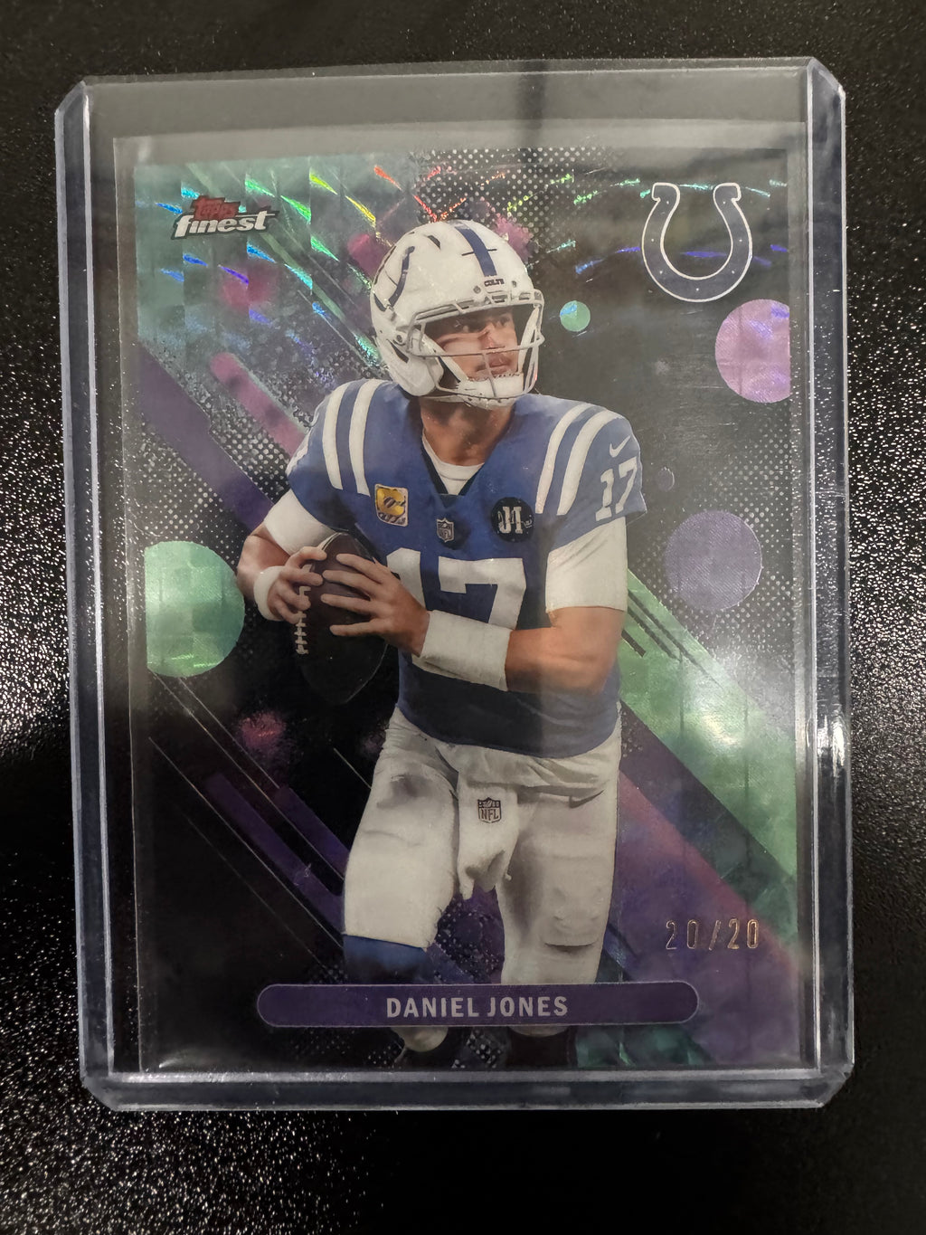 2025 Topps Finest Daniel Jones 20/20