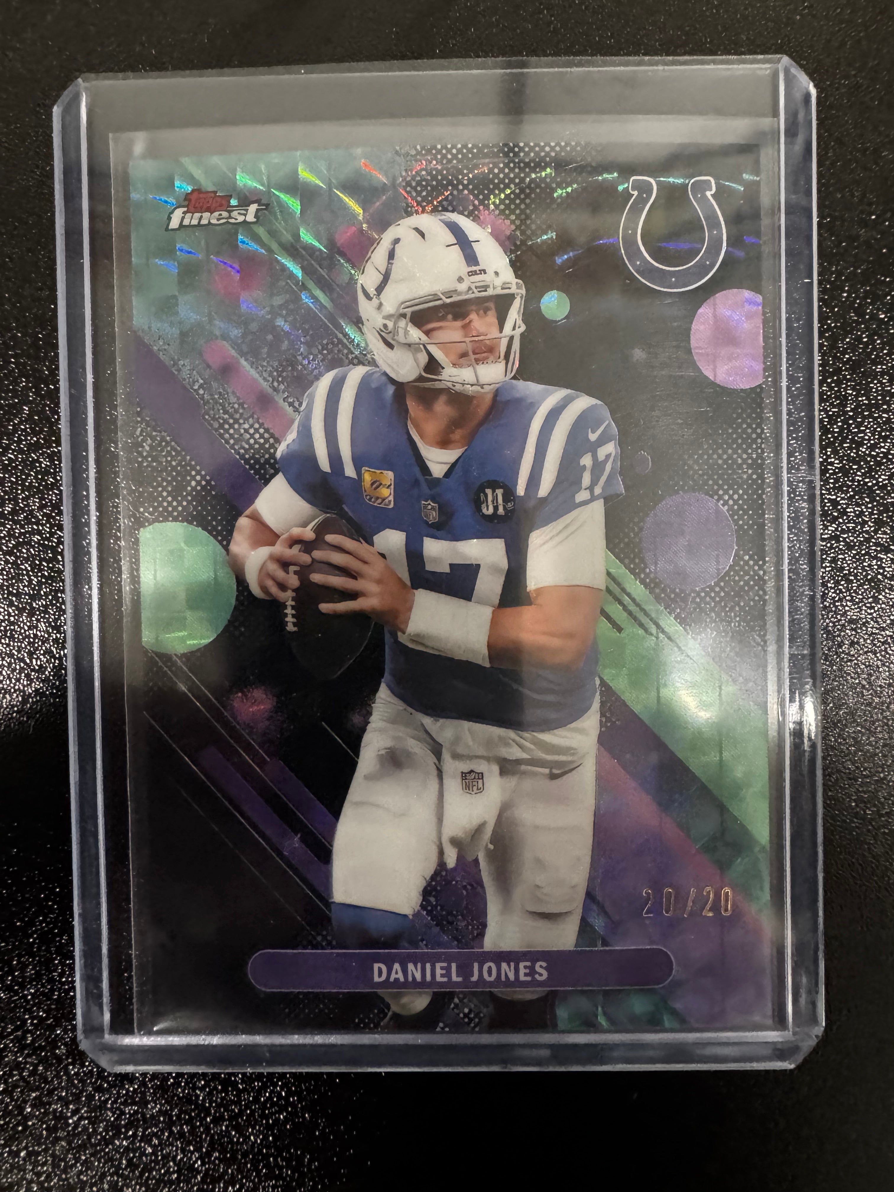 2025 Topps Finest Daniel Jones 20/20